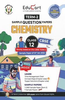 Educart Term 2 Chemistry Class 12 Subjective Sample Paper (Based on the CBSE Term-2 Subjective Sample Paper of 14 Jan 2022)