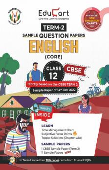 Educart Term 2 English Core Class 12 Subjective Sample Paper (Based on the CBSE Term-2 Subjective Sample Paper of 14 Jan 2022)