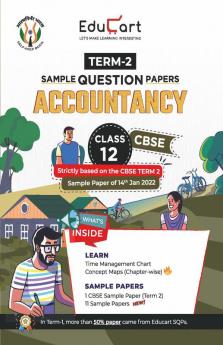 Educart Term 2 Accountancy Class 12 Subjective Sample Paper (Based on the CBSE Term-2 Subjective Sample Paper of 14 Jan 2022)
