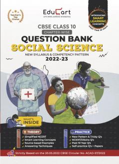 Educart CBSE Class 10 SOCIAL SCIENCE New Question Bank Book For 2022-23 (Includes Past Years Latest Syllabus and Pattern)