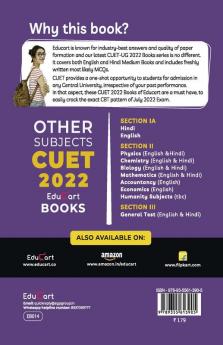 Educart NTA CUET Business Studies Section II Practice Papers Book for July 2022 Exam (Strictly based on the Latest Official CUET-UG Mock Test 2022)