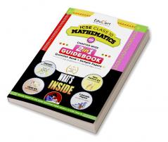 Educart ICSE Class 10 Maths Guidebook 2022-23 Question Bank + Sample Papers 2023 Exam (Including Previous 10 Years Questions)