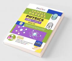 Educart CBSE Class 11 PHYSICS Sample Papers 2022-23 (Based On New Pattern with Detailed Explanation Topper Tips & Time Management for 2023 Exams)