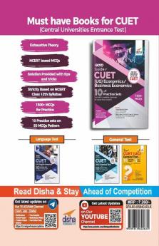 Go To Guide for CUET (UG) Economics/ Business Economics with 10 Practice Sets; CUCET - Central Universities Common Entrance Test
