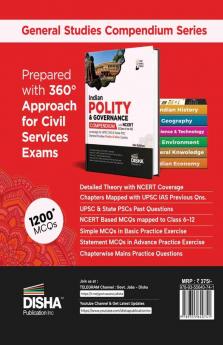 Indian Polity & Governance Compendium with NCERT (Class 6 to 12) coverage for UPSC IAS & State PSC General Studies Prelim & Main Exams 5th Edition | Civil Services - Theory Previous Year & Practice Objective & Subjective Question Bank