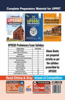 15 Practice Sets for UPSSSC Preliminary Eligibility Test (UPPET) for Group C 2nd Edition