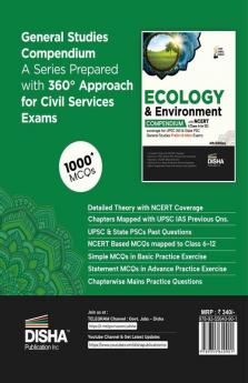 Ecology & Environment Compendium with NCERT (Class 6 to 12) coverage for UPSC IAS & State PSC General Studies Prelim & Main Exams 4th Edition | Civil Services - Theory Previous Year & Practice Objective & Subjective Question Bank