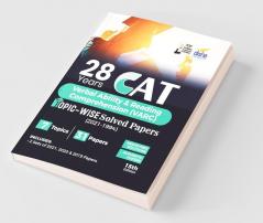 28 Years CAT Verbal Ability & Reading Comprehension (VARC) Topic-wise Solved Papers (2021 - 1994) 15th edition
