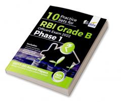 10 Practice Sets for RBI Grade B Officers Exam 2022 Phase 1 - 4th Edition [Paperback] Disha Experts