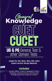General Knowledge for CUET/ CUCET UG & PG General Test & other Domain Tests