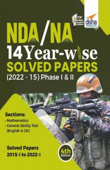 NDA/ NA 14 Year-wise Solved Papers (2022 - 15) Phase I & II 4th Edition