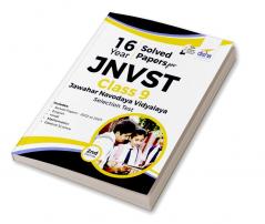 16 Year Solved Papers for JNVST Class 9 Jawahar Navodaya Vidyalaya Selection Test - 2nd Edition