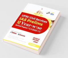 Disha UPSC Civil Sercices IAS Prelims 12 Year-wise Solved Papers 1 & 2 (2022 - 11) 4th Edition Disha Experts [Paperback] Disha Experts