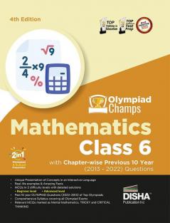 Olympiad Champs Mathematics Class 6 with Past Olympiad Questions