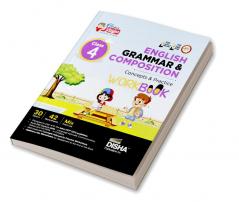 Perfect Genius Class 4 English Grammar & Composition Concepts & Practice Workbook | Follows NEP 2020 Guidelines