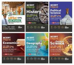 Combo (set of 6 Books) Disha's Bestseller 29 Years UPSC & State PSC Civil Services with NCERT Digest Series – Old + New NCERT Class VI – XII Concepts ... for a strong IAS Prelims & Mains Foundation |