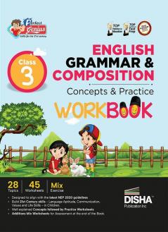 Perfect Genius Class 3 English Grammar & Composition Concepts & Practice Workbook | Follows NEP 2020 Guidelines