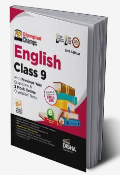 Olympiad Champs English Class 9 with Previous Year Questions & 5 Mock Online Olympiad Tests 2nd Edition