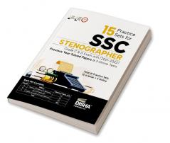 15 Practice Sets for SSC Stenographer Grade C & D Exam with 2021 - 2022 Previous Year Solved Papers & 3 Online Tests 4th Edition