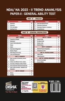 Topic-wise 18 Previous Year NDA/ NA English & General Knowledge Solved Papers Phase I & II (2006 - 2023) 4th Edition | 35 Authentic General Ability Test Papers | 5250 MCQs