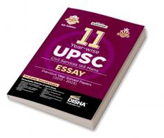 11 Year-wise UPSC Civil Services IAS Mains Essay Previous Year Solved Papers (2013 - 2023) 5th Edition | PYQs Question Bank | Philosophical Essays | Word Limit