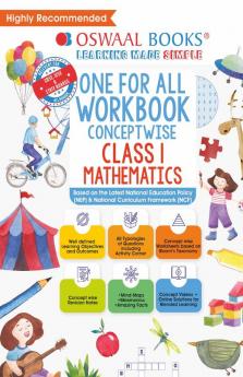 Oswaal One For All Workbook Class-1 Mathematics (For Latest Exam)
