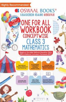 Oswaal One For All Workbook Class-3 Mathematics (For Latest Exam)