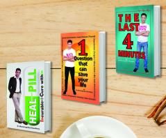 The Last 4 Minutes + 1 Questions that can save your life + Heal without Pill (Set of 3 Books)