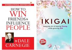 Ikigai : Japanese Art of staying Young.. While growing Old + How to Win Friends & Influence People