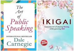 Ikigai : Japanese Art of staying Young.. While growing Old + The Art of Public Speaking