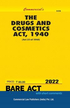 The Drugs and Cosmetics Act 1940