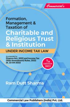 Formation Management & Taxation of Charitable and Religious Trust & Institution