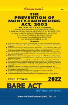 Prevention of money Laudering Act 2002