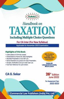 Handbook on Taxation