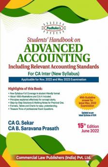 Students' Handbook on Advanced Accounting