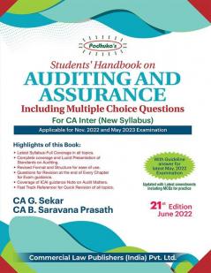 Students' Handbook on Auditing & Assurance