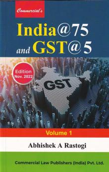 India@75 and GST@5 (set of 2 vols.)
