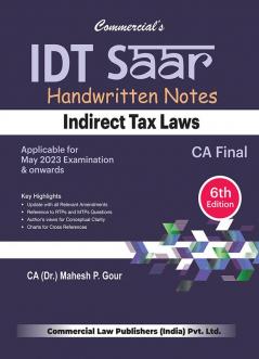 IDT SAAR (indirect Tax Law)