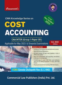 Cost Accounting Cma Inter (G-1 Paper-8)