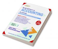 Ready Referencer On Accounting