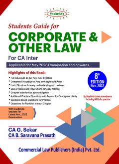 Students’ Guide For Corporate And Other Law