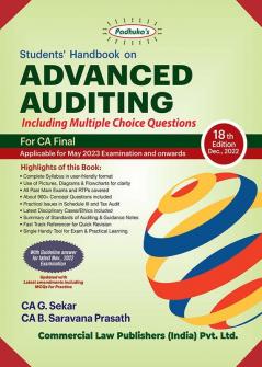 STUDENTS' HANDBOOK ON ADVANCE AUDITING