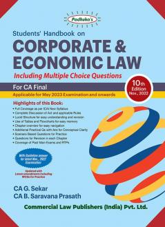 Students Handbook On Corporate & Economic Law