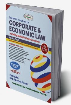 Students Handbook On Corporate & Economic Law