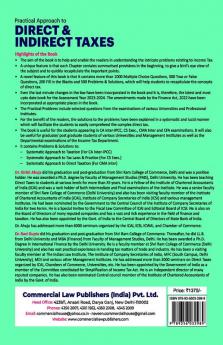 Practical Approach to Direct & Indirect Taxes (inculding Income Tax & GST)