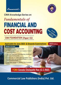 Fundamentals of Financial and Cost Accounting CMA Foundation