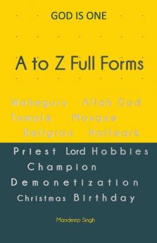 A To Z Full Forms