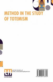 Method In The Study Of Totemism