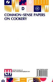 Common-Sense Papers On Cookery