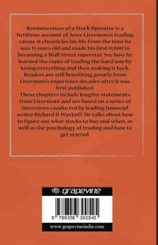 Reminiscences of a Stock Operator